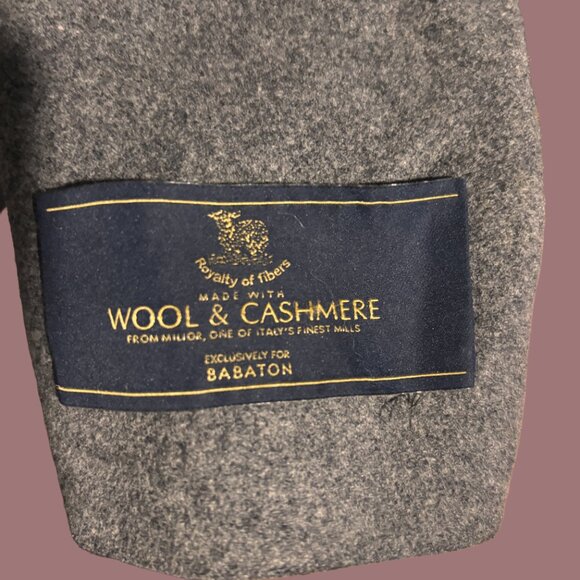 ✨ Babaton Wool & Cashmere Coat – Premium Italian Fabric ✨ - Picture 2 of 4